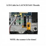 LCD Ribbon Cable Replacement for LAUNCH X431 Throttle Scanner
